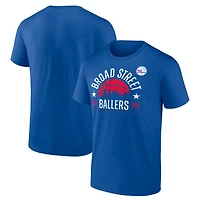Men's  Royal Philadelphia 76ers Core Hometown Launch T-Shirt
