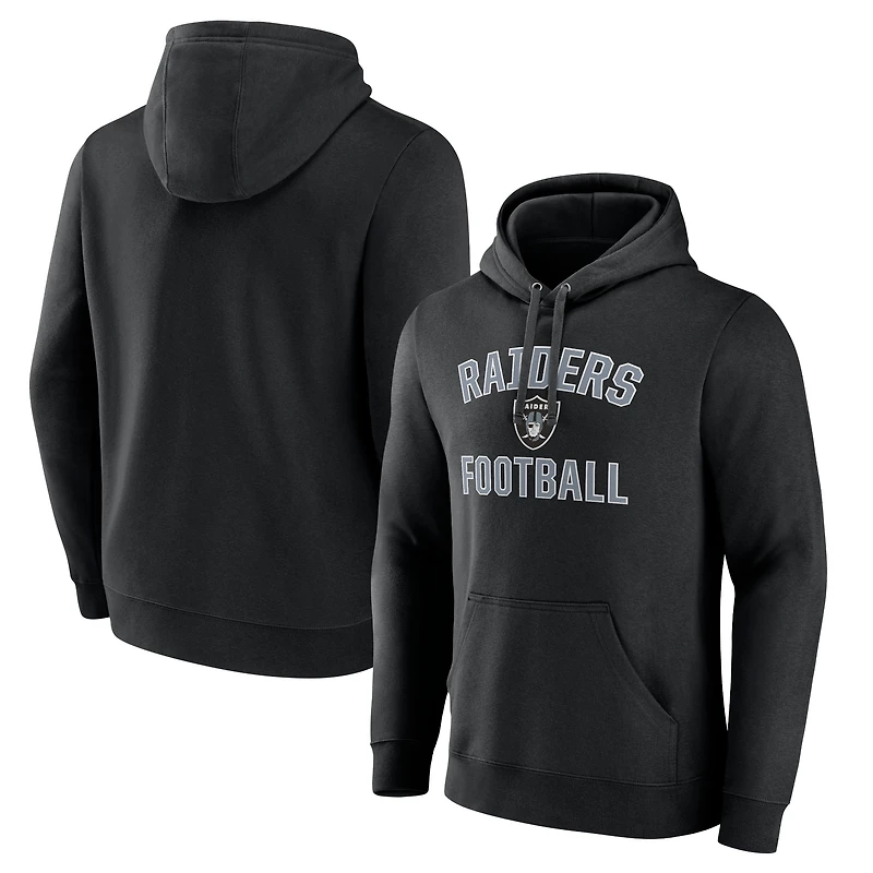 Men's Fanatics  Black Las Vegas Raiders Between the Pylons Pullover Hoodie