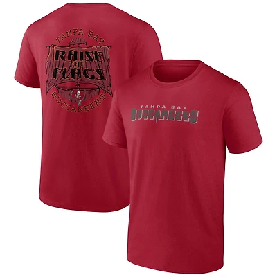 Men's Fanatics  Red Tampa Bay Buccaneers Home Field Advantage T-Shirt