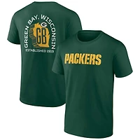 Men's Fanatics  Green Green Bay Packers Home Field Advantage T-Shirt