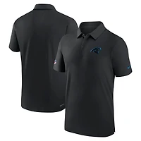 Men's Nike Black Carolina Panthers Sideline Coaches Performance Polo