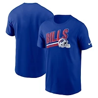 Men's Nike Royal Buffalo Bills Essential Blitz Lockup T-Shirt
