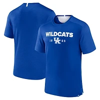 Men's Fanatics  Royal Kentucky Wildcats Defender Rush T-Shirt