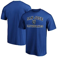 Men's Royal San Jose Earthquakes Heart and Soul T-Shirt