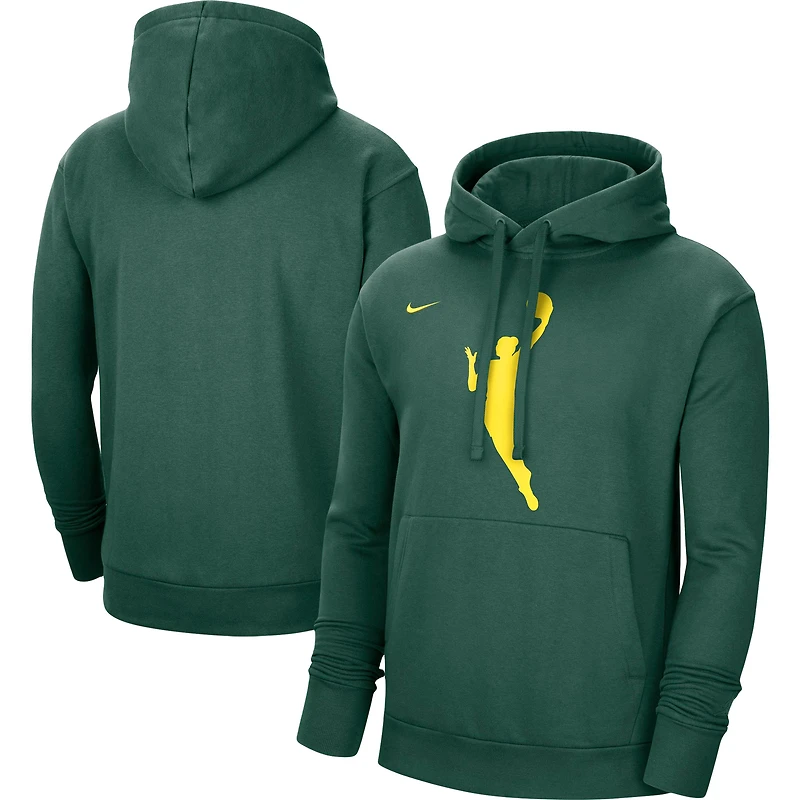 Unisex Nike Hunter Green WNBA Logowoman Team 13 Pullover Hoodie