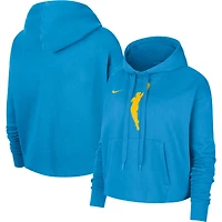 Women's Nike WNBA Logowoman Team 13 Cropped Pullover Hoodie