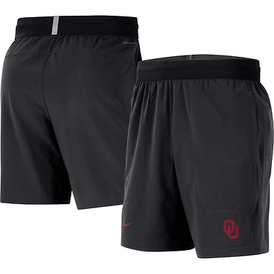 Men's Nike  Black Oklahoma Sooners Player Performance Shorts