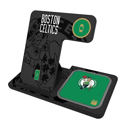 Keyscaper Boston Celtics 3-In-1 Wireless Charger