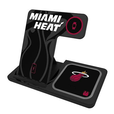 Keyscaper Miami Heat 3-In-1 Wireless Charger