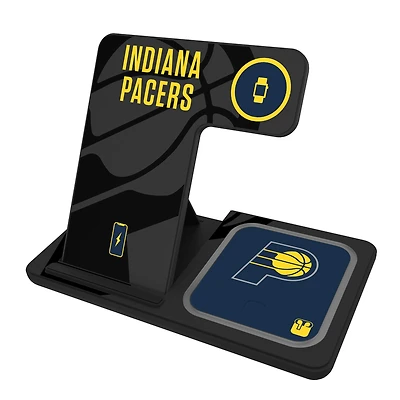 Keyscaper Indiana Pacers 3-In-1 Wireless Charger