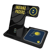 Keyscaper Indiana Pacers 3-In-1 Wireless Charger