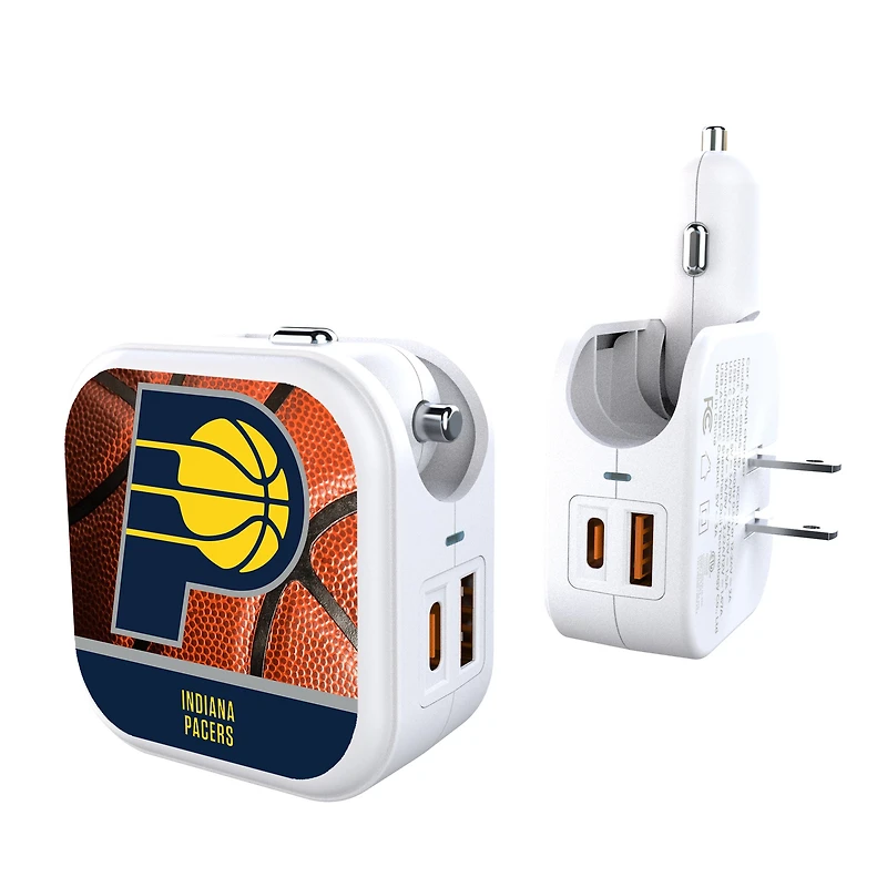 Indiana Pacers Basketball Design USB Charger
