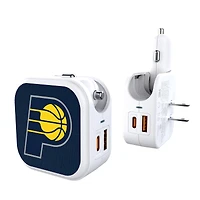 Indiana Pacers Solid Design USB Charger