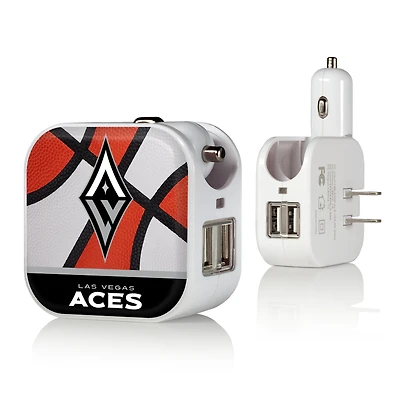 Las Vegas Aces Basketball Design USB Charger
