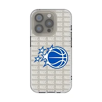 Orlando Magic iPhone Clear Text Backdrop Design Case