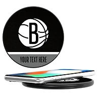 Brooklyn Nets Personalized 10-Watt Wireless Phone Charger