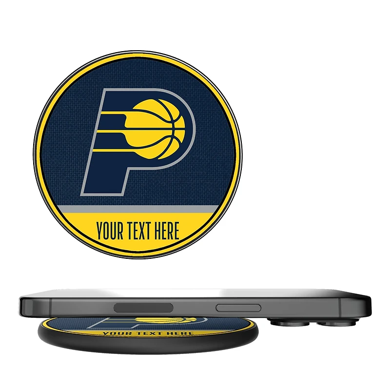 Indiana Pacers Personalized 10-Watt Wireless Phone Charger