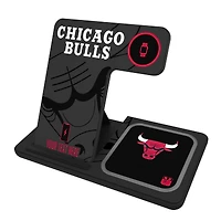 Chicago Bulls Personalized 3-in-1 Charging Station