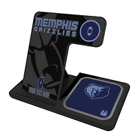 Memphis Grizzlies Personalized 3-in-1 Charging Station