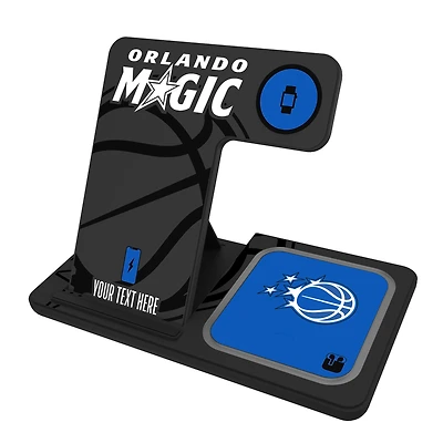 Orlando Magic Personalized 3-in-1 Charging Station