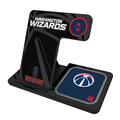 Washington Wizards Personalized 3-in-1 Charging Station