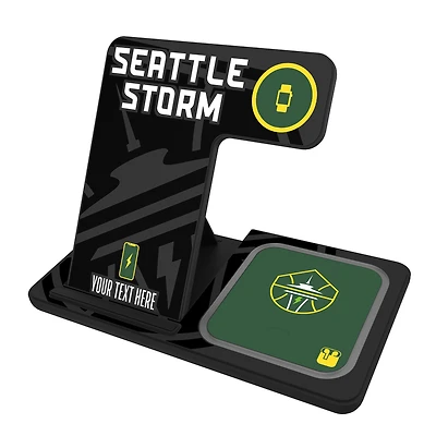 Seattle Storm Personalized 3-in-1 Charging Station