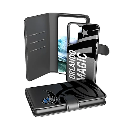 Orlando Magic Samsung Galaxy Monocolor Wallet Case