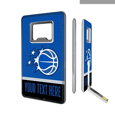 Orlando Magic Personalized Credit Card USB Drive & Bottle Opener