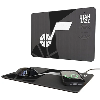 Utah Jazz Wireless Charger & Mouse Pad