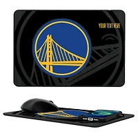 Golden State Warriors Personalized Wireless Charger & Mouse Pad