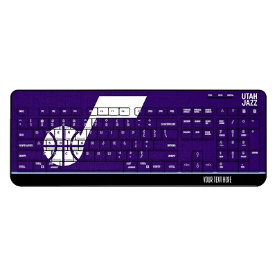 Utah Jazz Personalized Wireless Keyboard