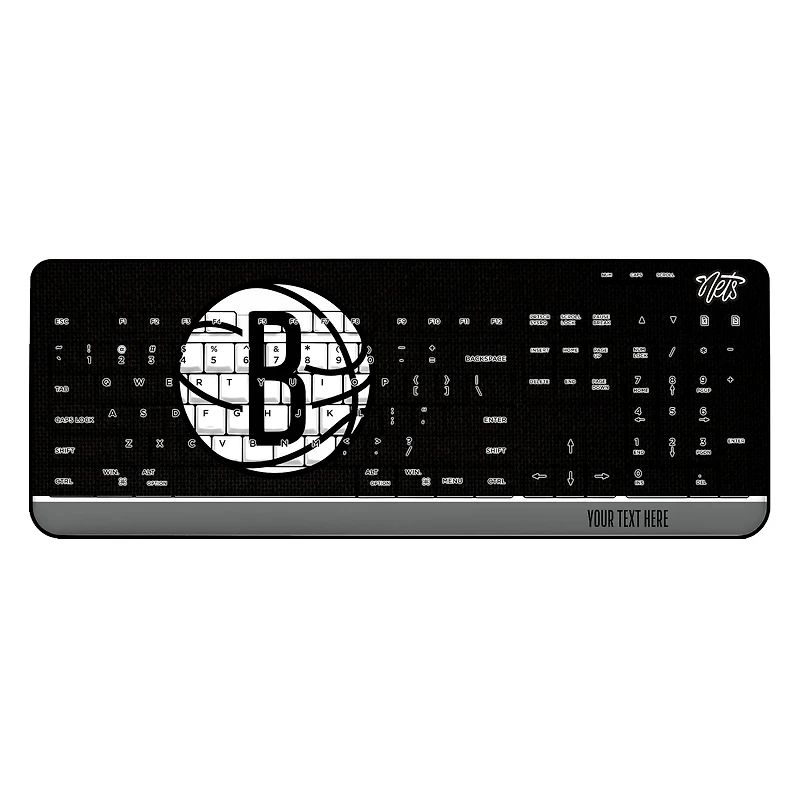 Brooklyn Nets Personalized Wireless Keyboard