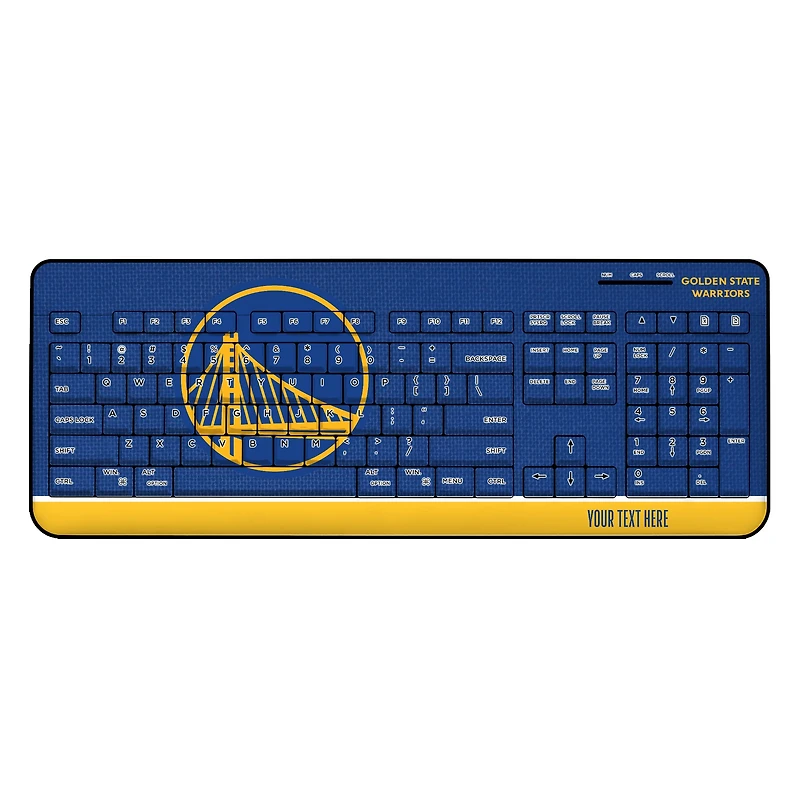 Golden State Warriors Personalized Wireless Keyboard
