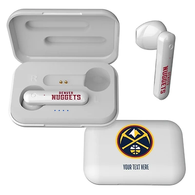 Denver Nuggets Personalized Insignia Design Wireless Earbuds