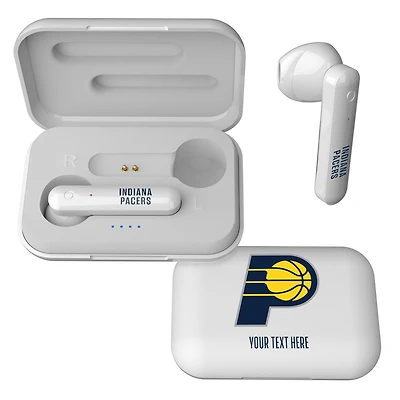 Indiana Pacers Personalized Insignia Design Wireless Earbuds
