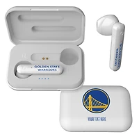Golden State Warriors Personalized Insignia Design Wireless Earbuds