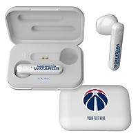Washington Wizards Personalized Insignia Design Wireless Earbuds
