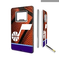 Utah Jazz Basketball Credit Card USB Drive & Bottle Opener