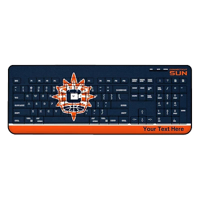 Connecticut Sun Personalized Wireless Endzone Keyboard