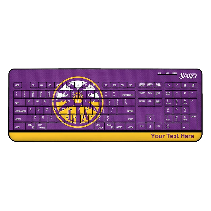 Los Angeles Sparks Personalized Wireless Endzone Keyboard