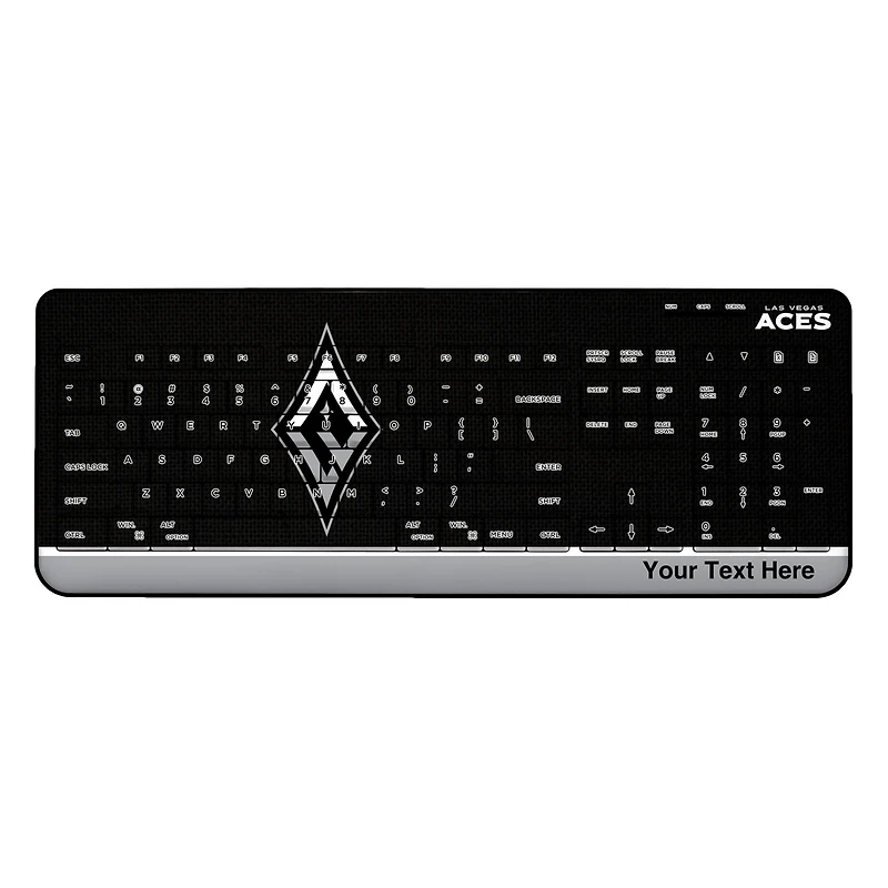 Las Vegas Aces Personalized Wireless Endzone Keyboard