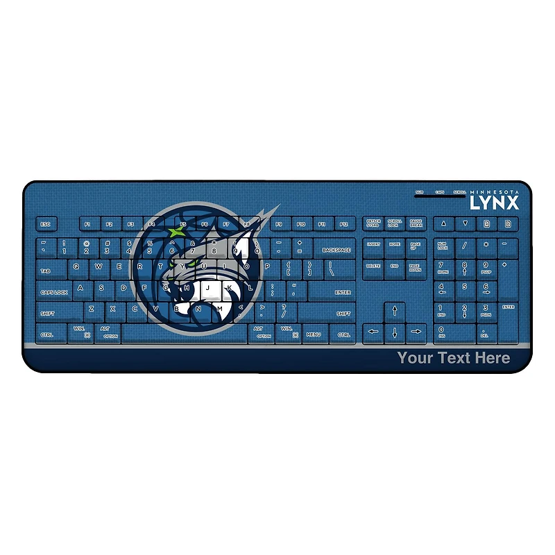 Minnesota Lynx Personalized Wireless Endzone Keyboard