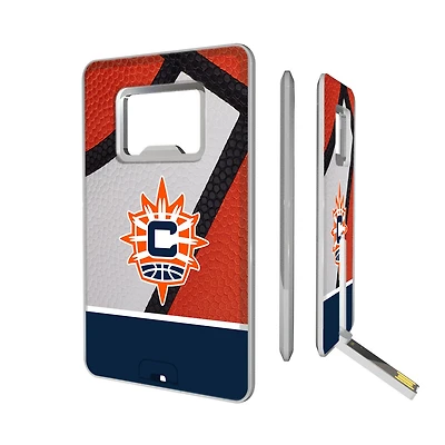 Connecticut Sun Basketball Credit Card USB Drive & Bottle Opener