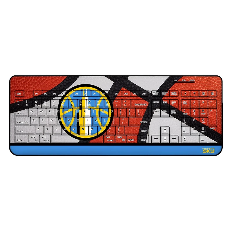 Chicago Sky Basketball Wireless Keyboard