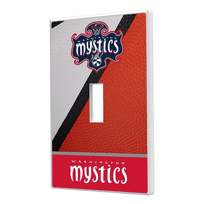 Washington Mystics Basketball Single Toggle Lightswitch Plate