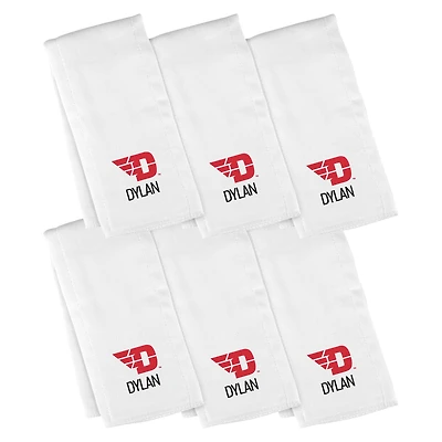 Infant Dayton Flyers Personalized Burp Cloth 6-Pack