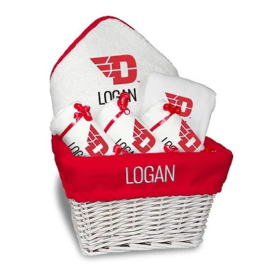 Infant Dayton Flyers Personalized Medium Basket