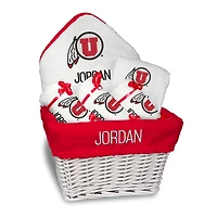 Infant Utah Utes Personalized Medium Basket