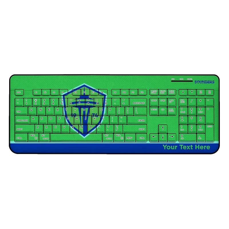 Seattle Sounders FC Personalized Wireless Keyboard