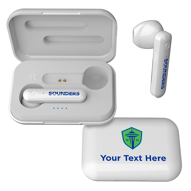 Seattle Sounders FC Personalized True Wireless Earbuds